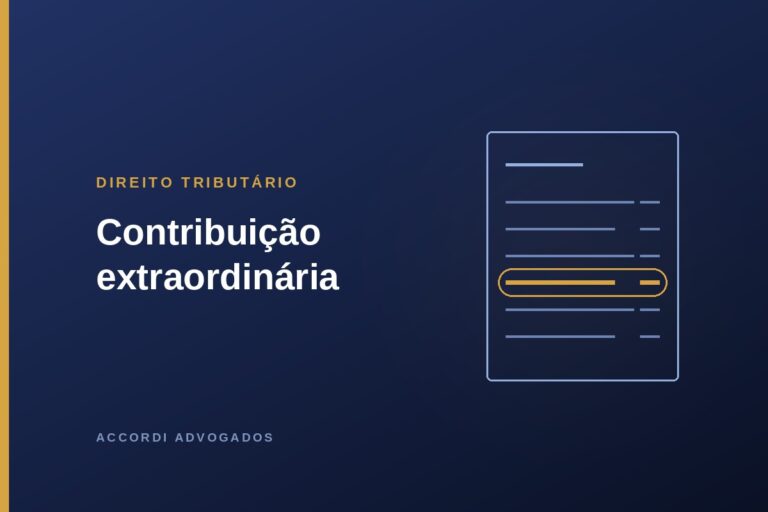 Demonstrativo de benefício com a linha da contribuição extraordinária destacada